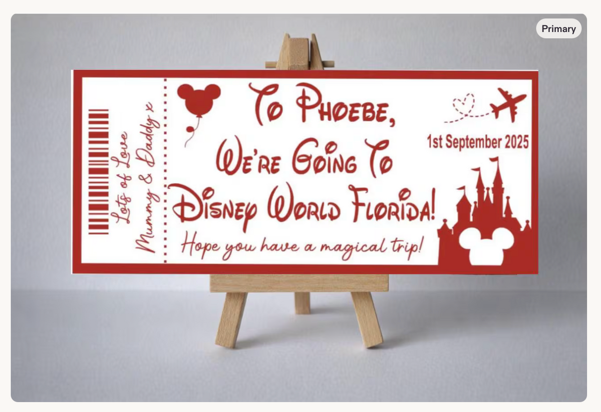 We’re Going To Disney World